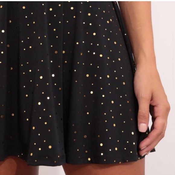 Short black sequin dress - Picture 5 of 5